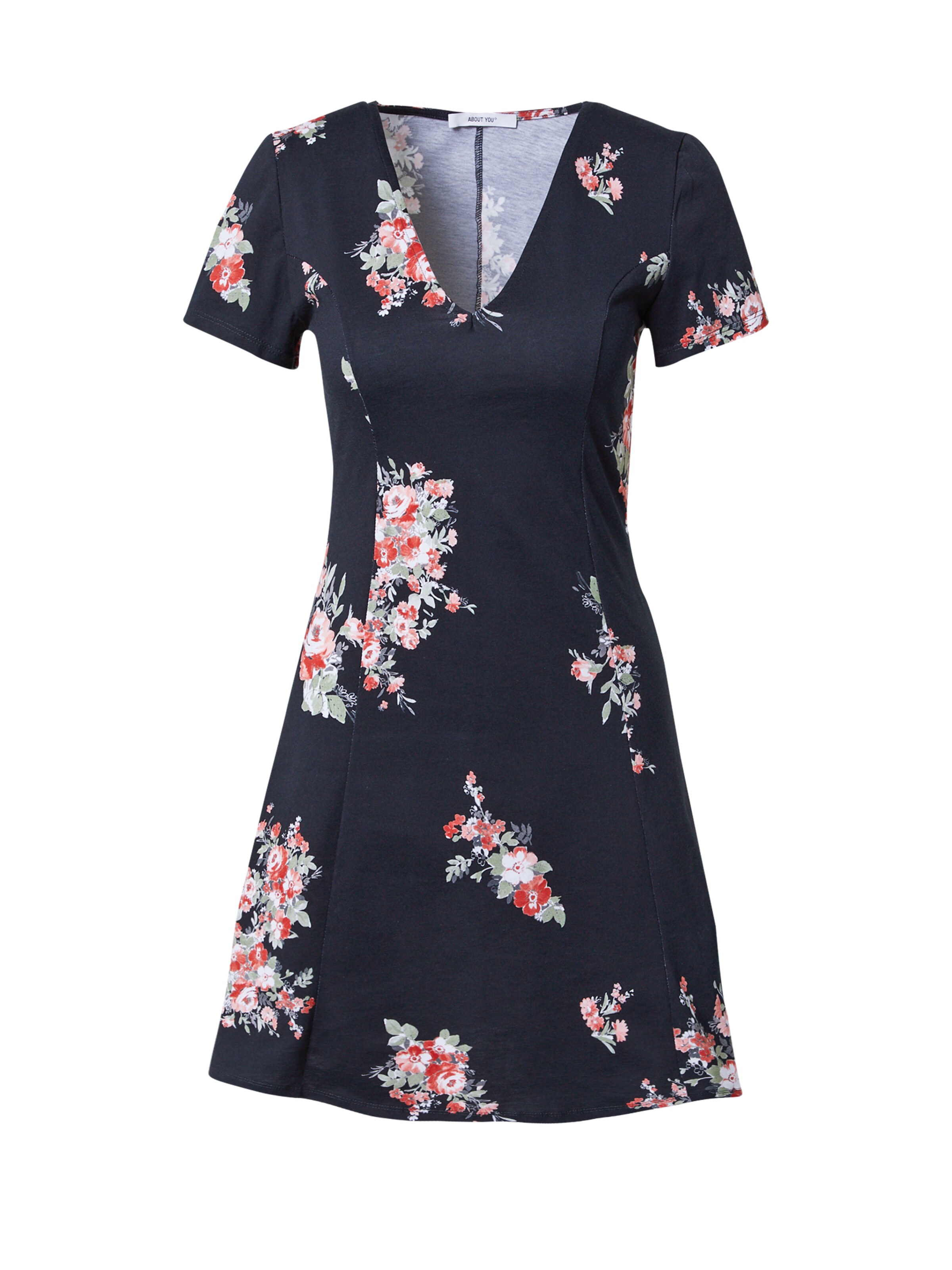 ABOUT YOU Šaty 'Kitty' – černá: přední strana