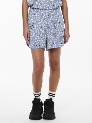 PIECES Loose fit Trousers 'PCNya' in Blue: front