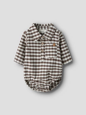 Tutina / body per bambino di Lil'Atelier in marrone