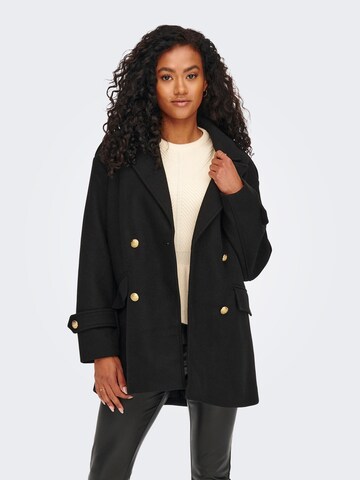 Manteau mi-saison 'Wembley' ONLY en noir : devant