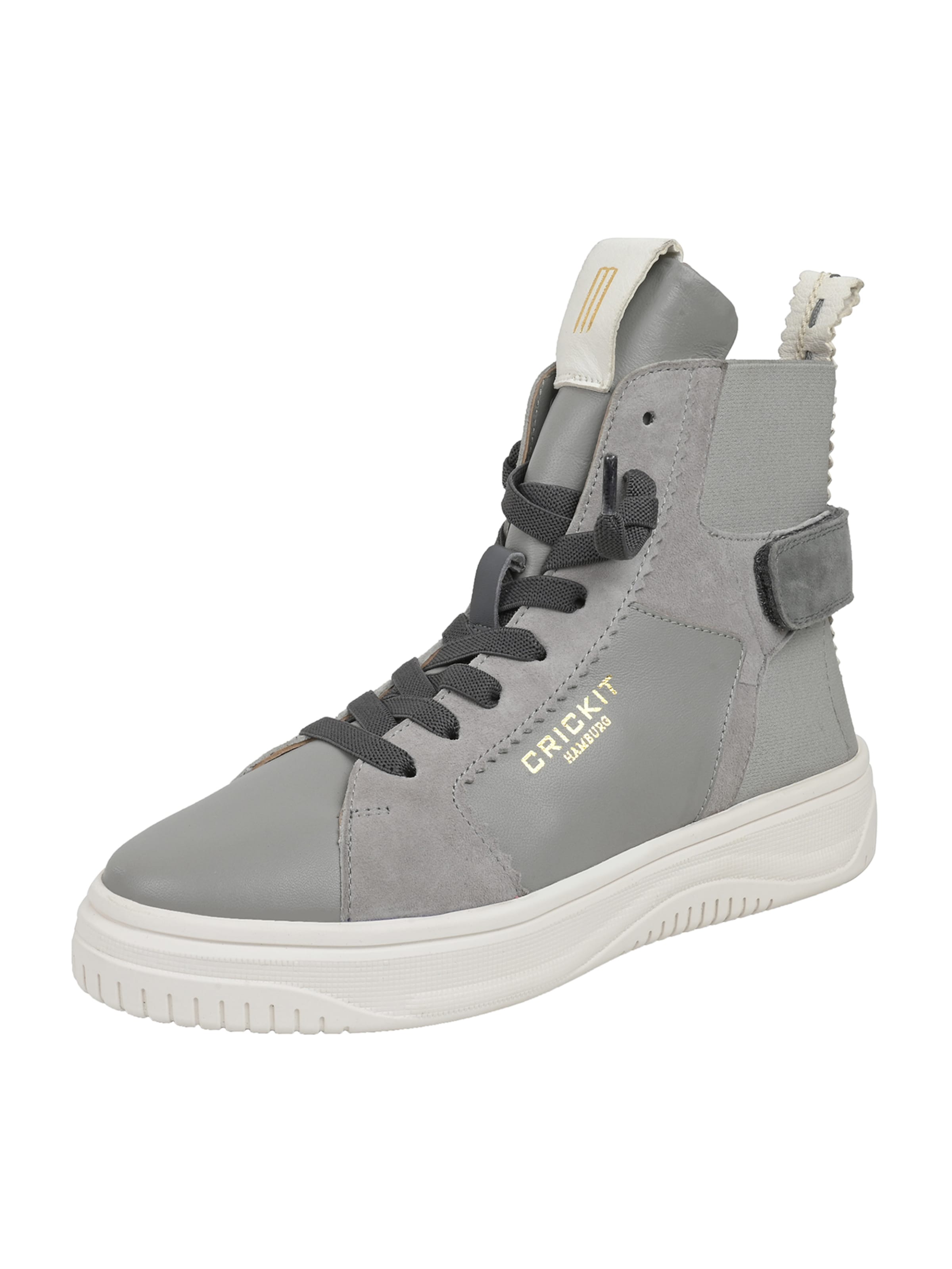 Crickit High-top trainers ' SERENA ' in Grey: front