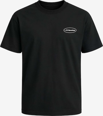 Neverless Shirt 'Soccer Dackel' in Schwarz: Vorderseite