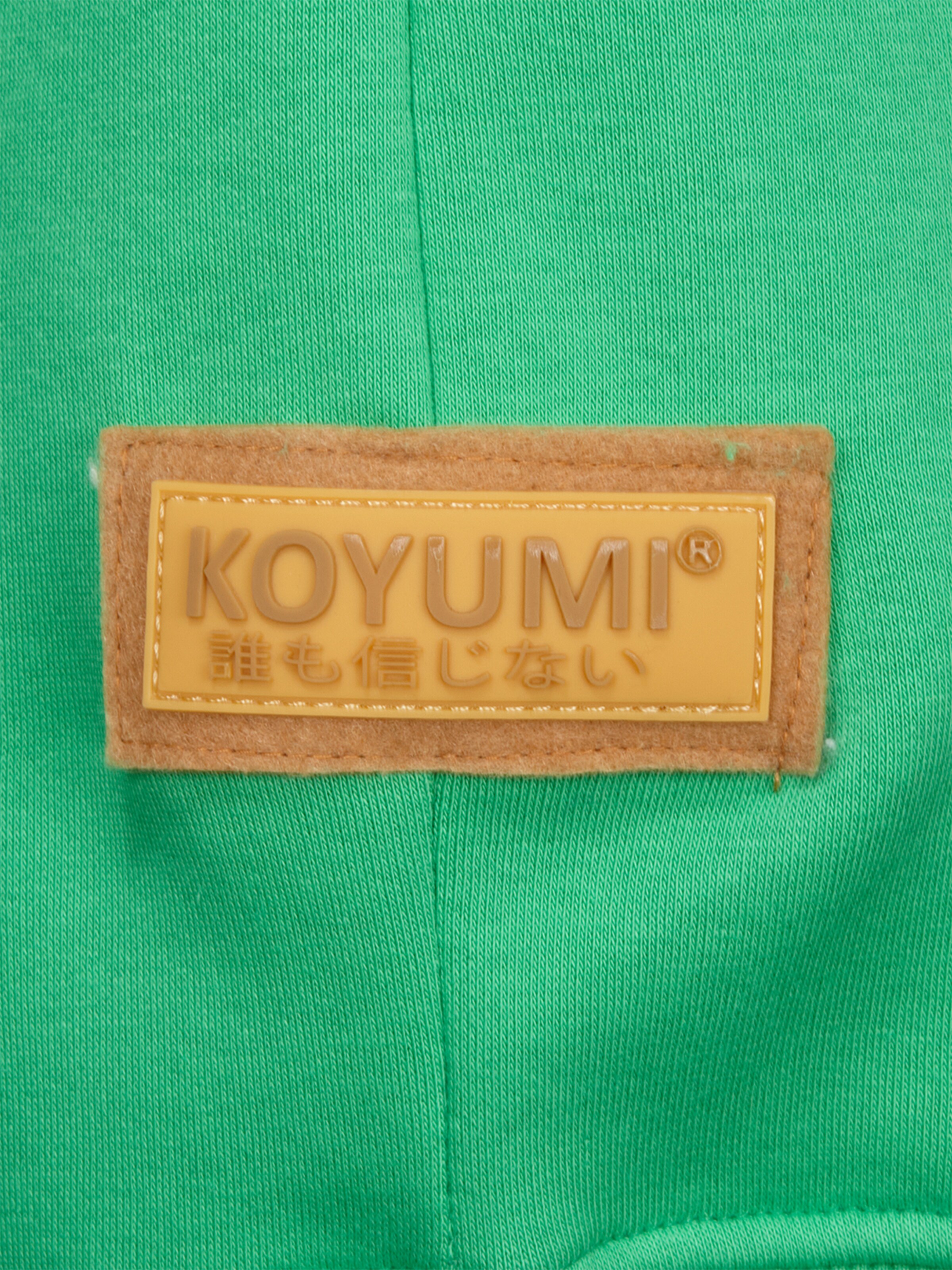 Koyumi Sweatshirt 'Break Your Neck' in Green