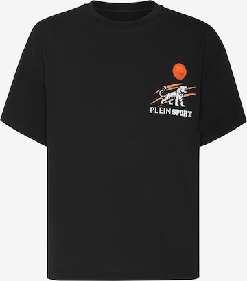 Plein Sport - Camiseta 'Tiger' en negro: frente