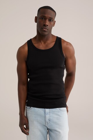 WE Fashion Póló - fekete: elől