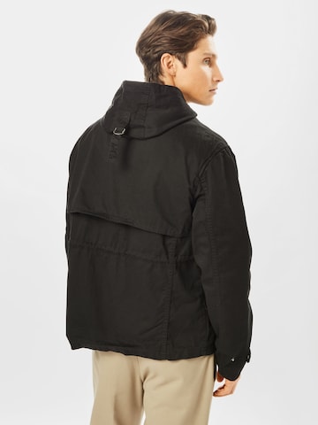 Urban Classics Between-Season Jacket in Black