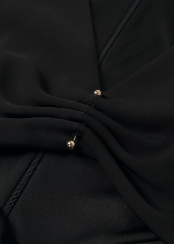 MANGO Obleka 'Judit' | črna barva