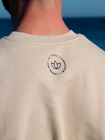 Surf Monkey - Sudadera en beige