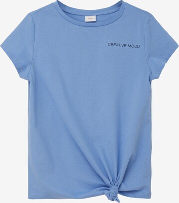 T-Shirt s.Oliver en bleu : devant