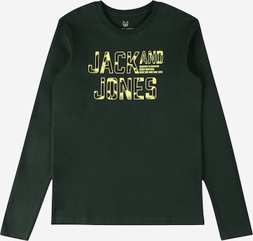 Jack & Jones Junior Shirt 'PEACE WALKER' in Grün: predná strana
