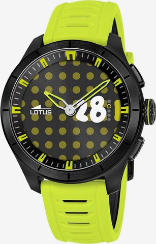 Montre digitale Lotus en vert : devant