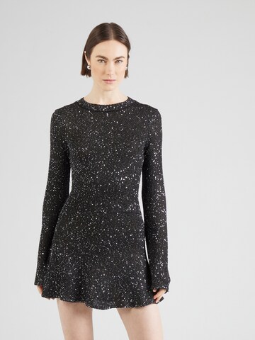 Abito in maglia di Monki in nero: frontale
