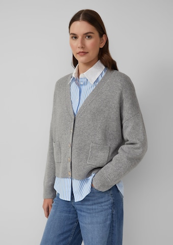 Cardigan s.Oliver en gris : devant