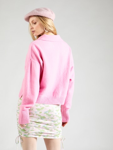 Monki - Pullover em rosa