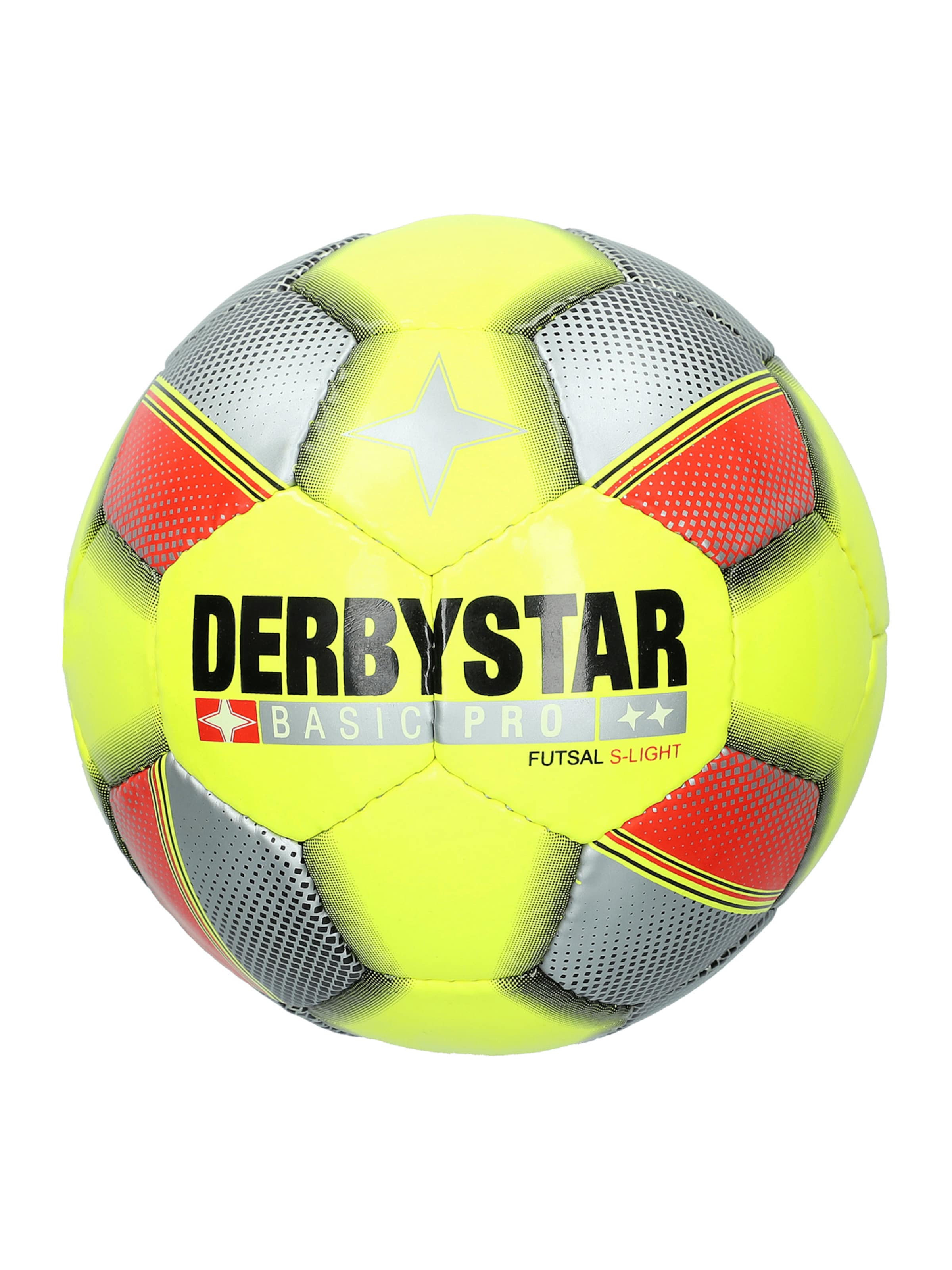 DERBYSTAR Ball in Gelb: Vorderseite