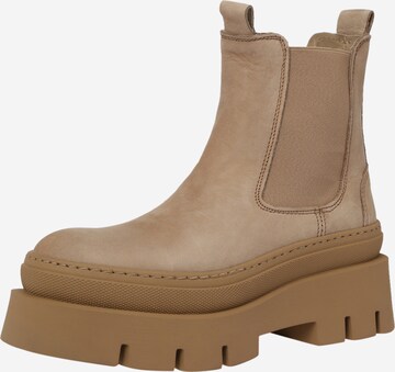 PAVEMENT Chelsea Boots 'Linnie' i beige: forside