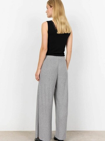 Soyaconcept Wide leg Trousers 'Inas' in Grey