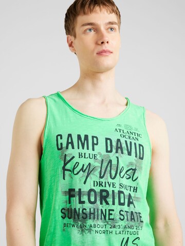 CAMP DAVID Shirt in Groen