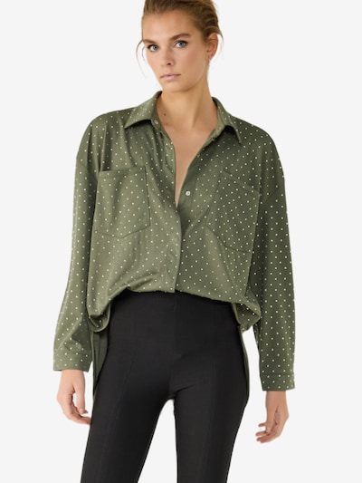 No Matter What Blouse in Olive / White, Item view