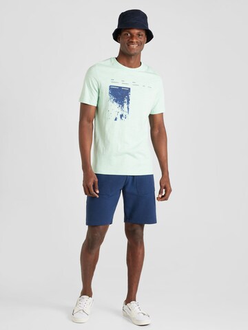 BLEND Regular Shorts in Blau