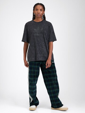 Wide Leg Pantalon ADIDAS ORIGINALS en bleu