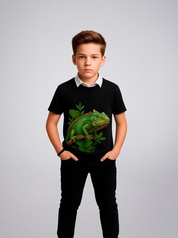 PANTONECLO Shirt 'Pantoneclo Boy's T-Shirt' in Black