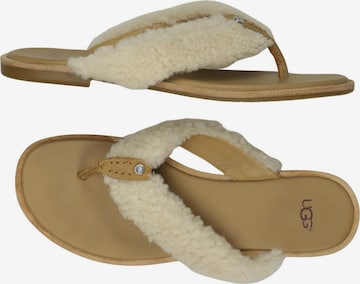 UGG Sandalen 41 in Beige: Vorderseite