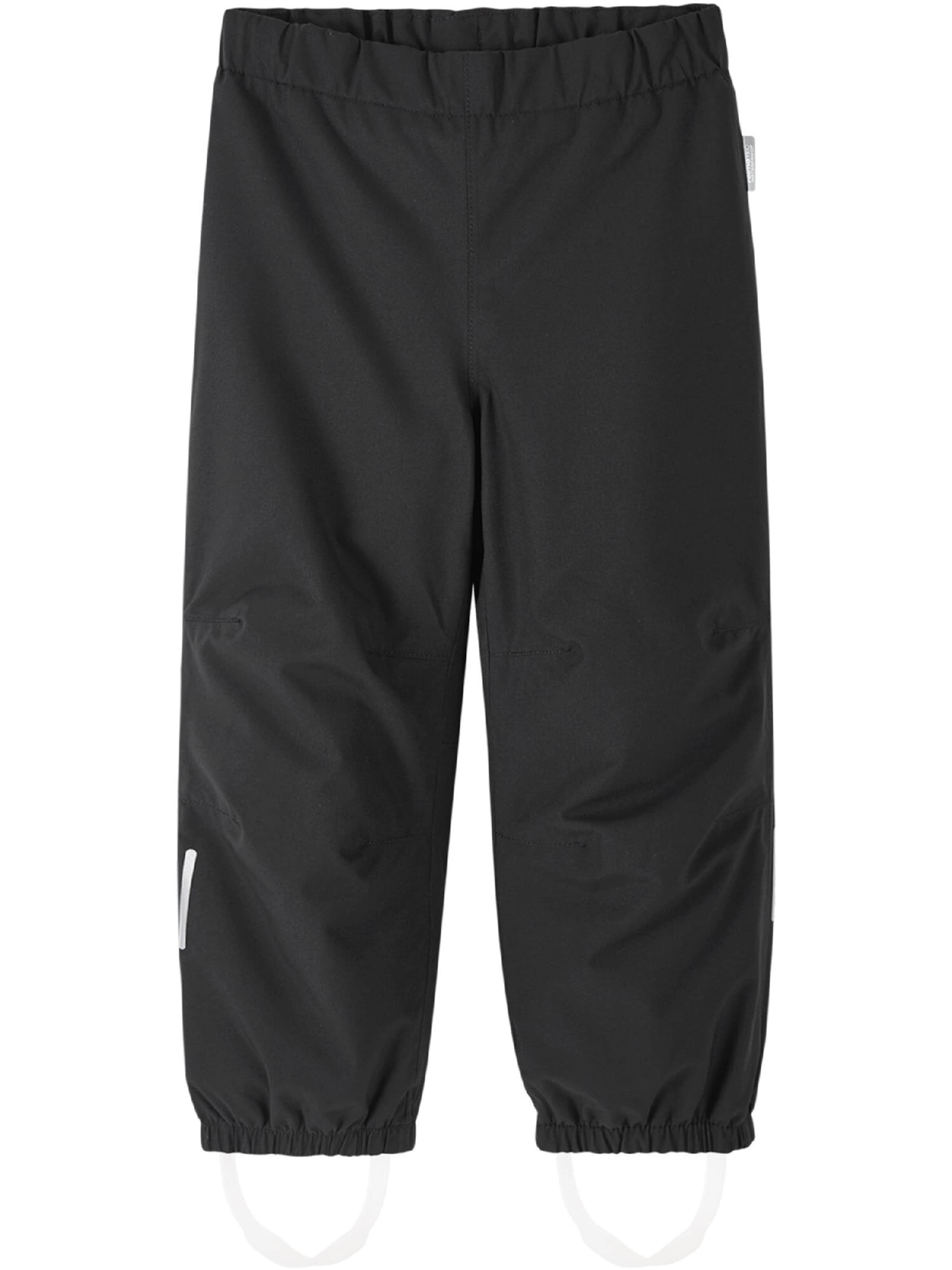 Regular Pantalon d'extérieur ' Leikin ' Reima en noir : devant