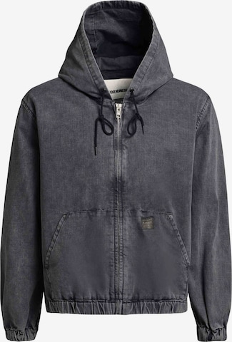 khujo Übergangsjacke 'Darrel' in Schwarz: Vorderseite