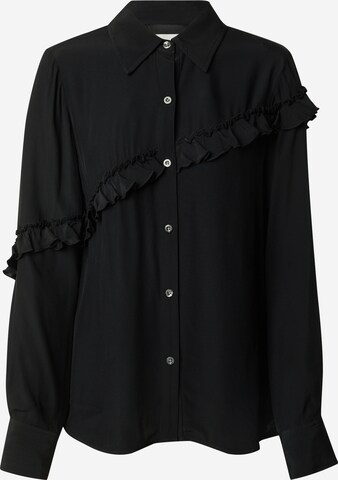 3.1 Phillip Lim Bluse in Schwarz: predná strana