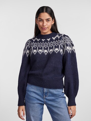 Pullover 'Nyla' di PIECES in blu: frontale
