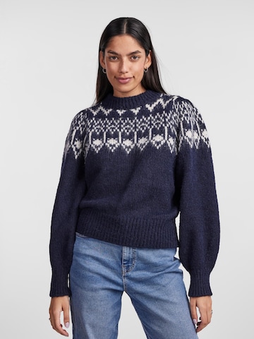 PIECES Sweater 'Nyla' in Blue: front