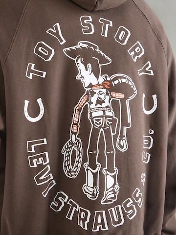 LEVI'S ® Sweatshirt 'Levi's® x Toy Story' in Braun