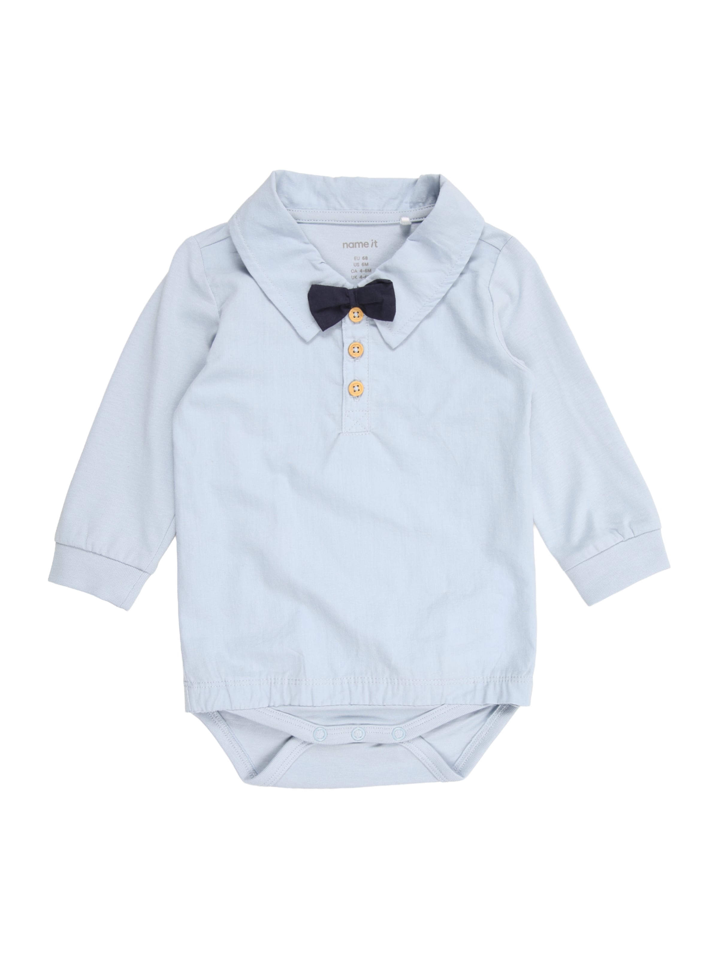 Barboteuse / body 'NBMNOLLER' NAME IT en bleu : devant