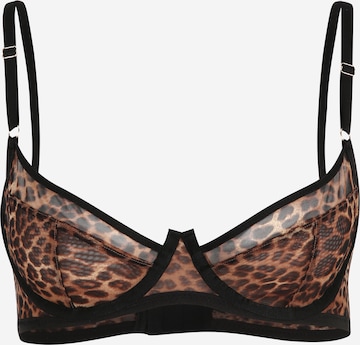 Hunkemöller Balconette BH 'Rosie' in Zwart: voorkant