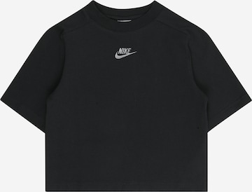 Nike Sportswear Футболка в Черный: спереди