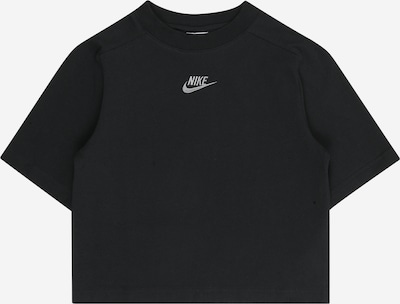 Nike Sportswear Camiseta en gris claro / negro, Vista del producto