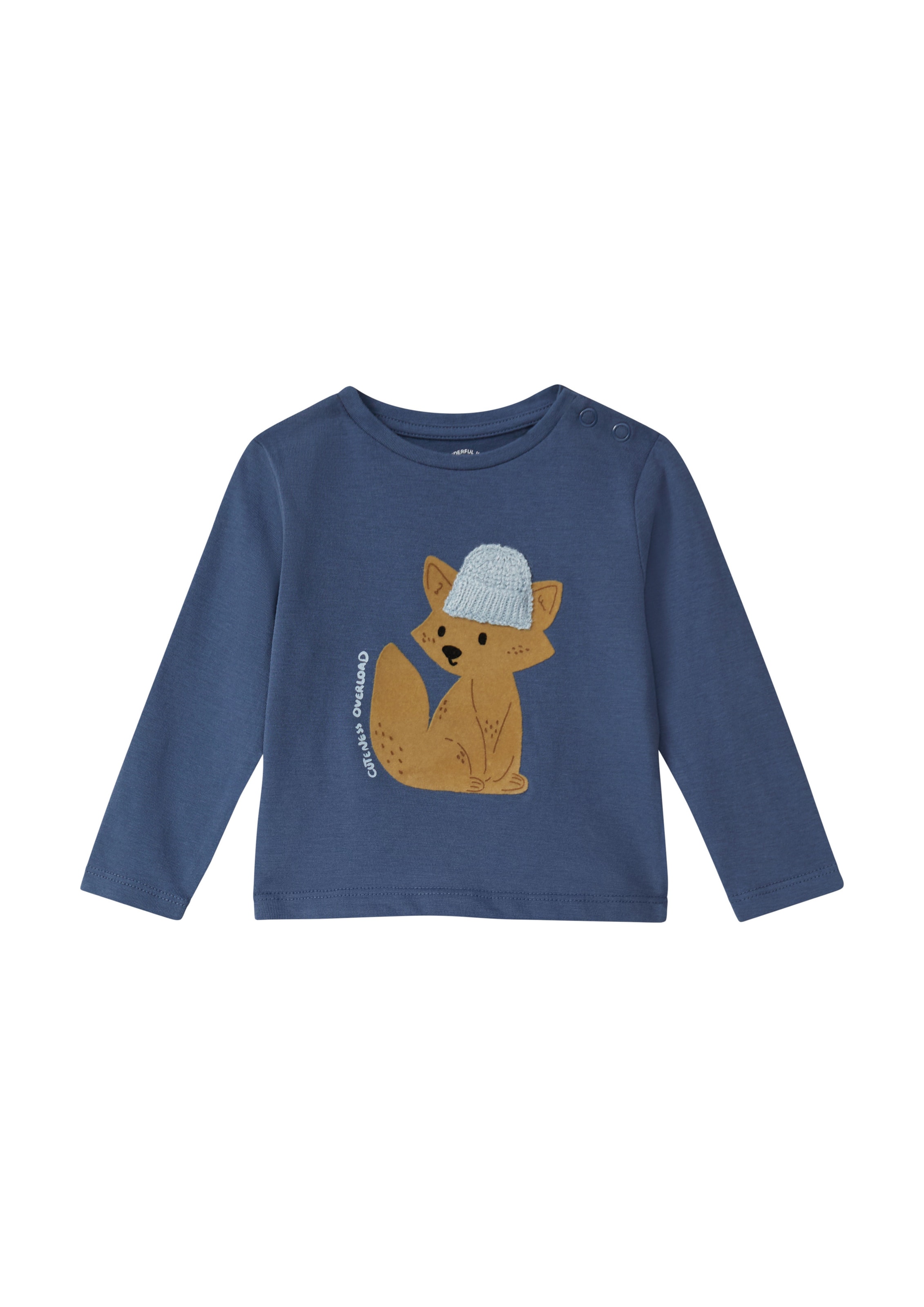 s.Oliver Shirt in de kleur Blauw / Gemengde kleuren, Productweergave