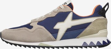 Baskets basses 'JET-M.' W6YZ en gris : devant