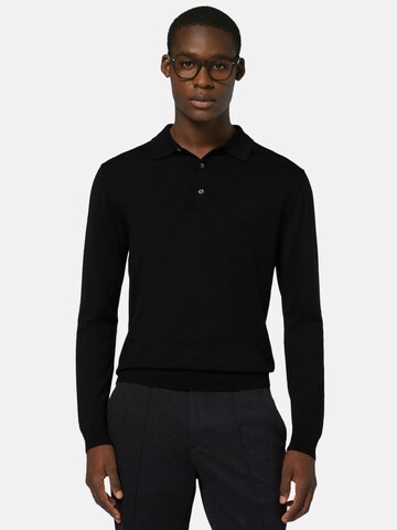 Pull-over Boggi Milano en noir : devant