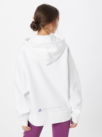 ADIDAS BY STELLA MCCARTNEY Athletic Zip-Up Hoodie in White