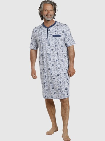 Pyjama long ' Unni ' Jan Vanderstorm en bleu : devant
