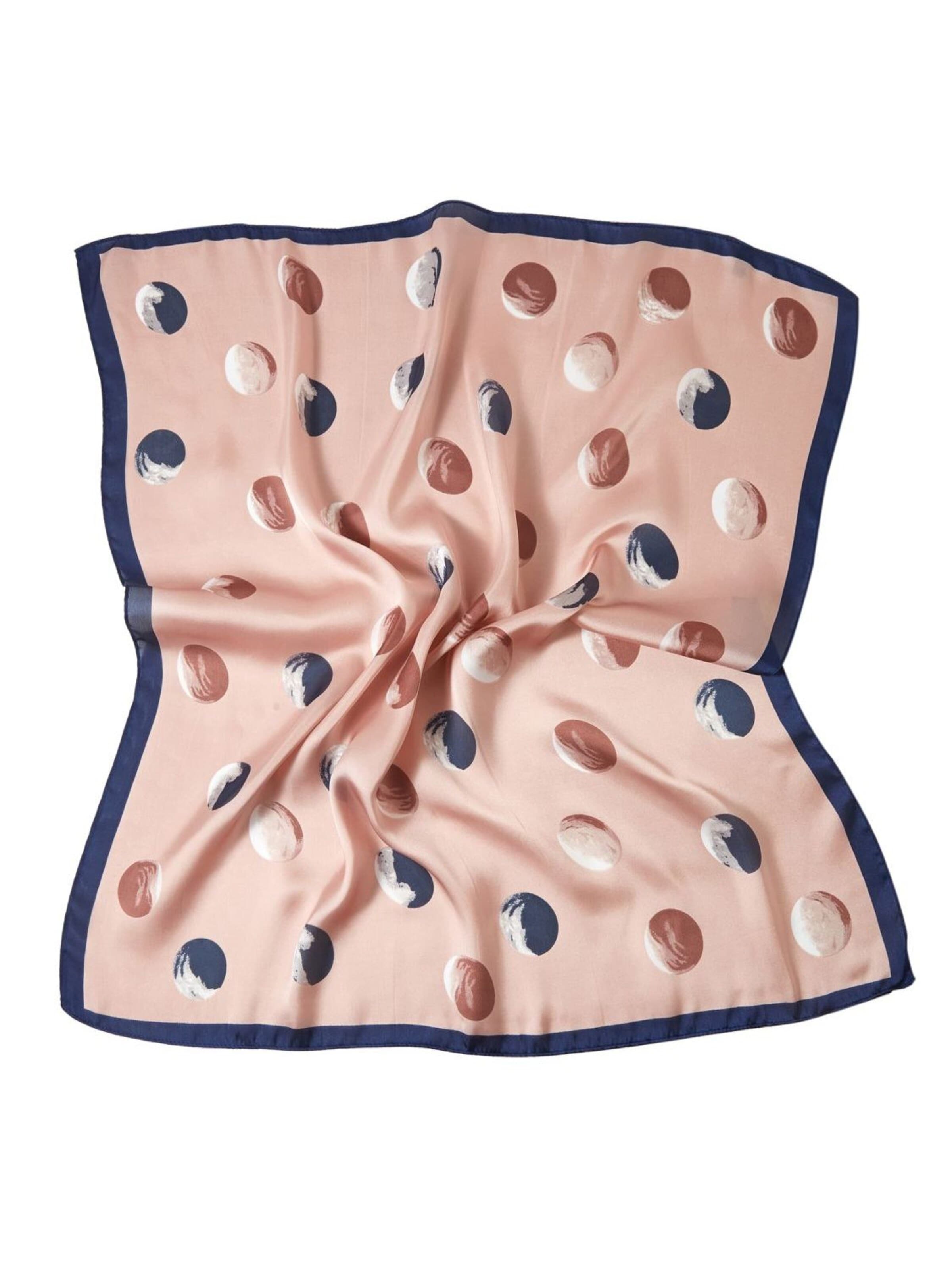 alberto cabale Scarf 'Petal Cléo' in Pink: front