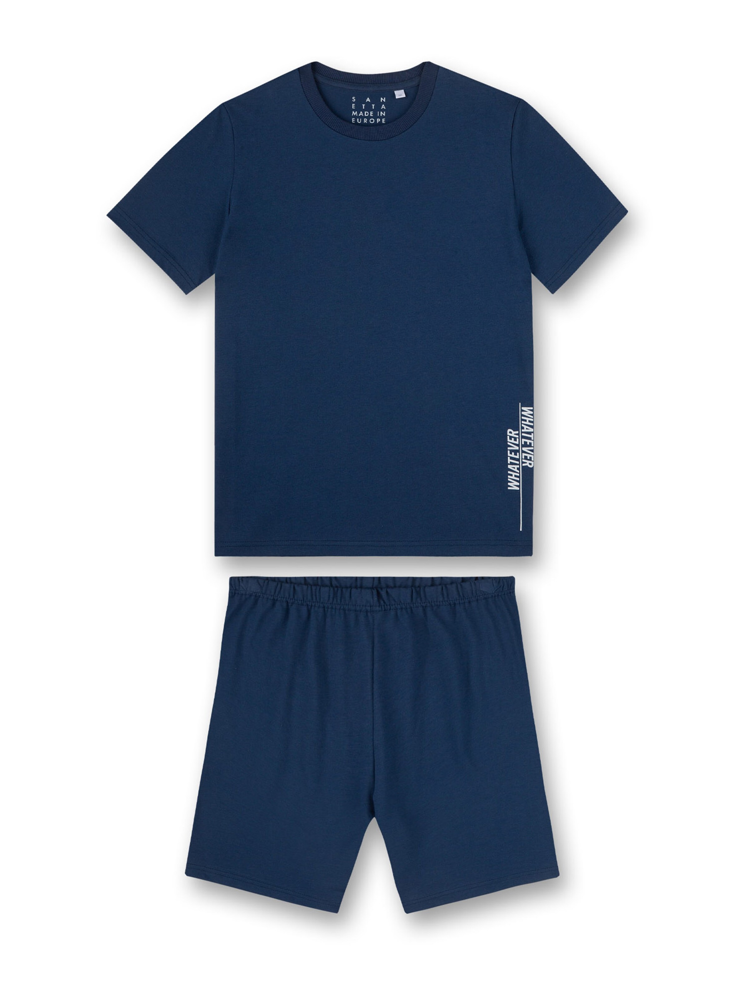 Sanetta Piżama w kolorze niebieski: przód