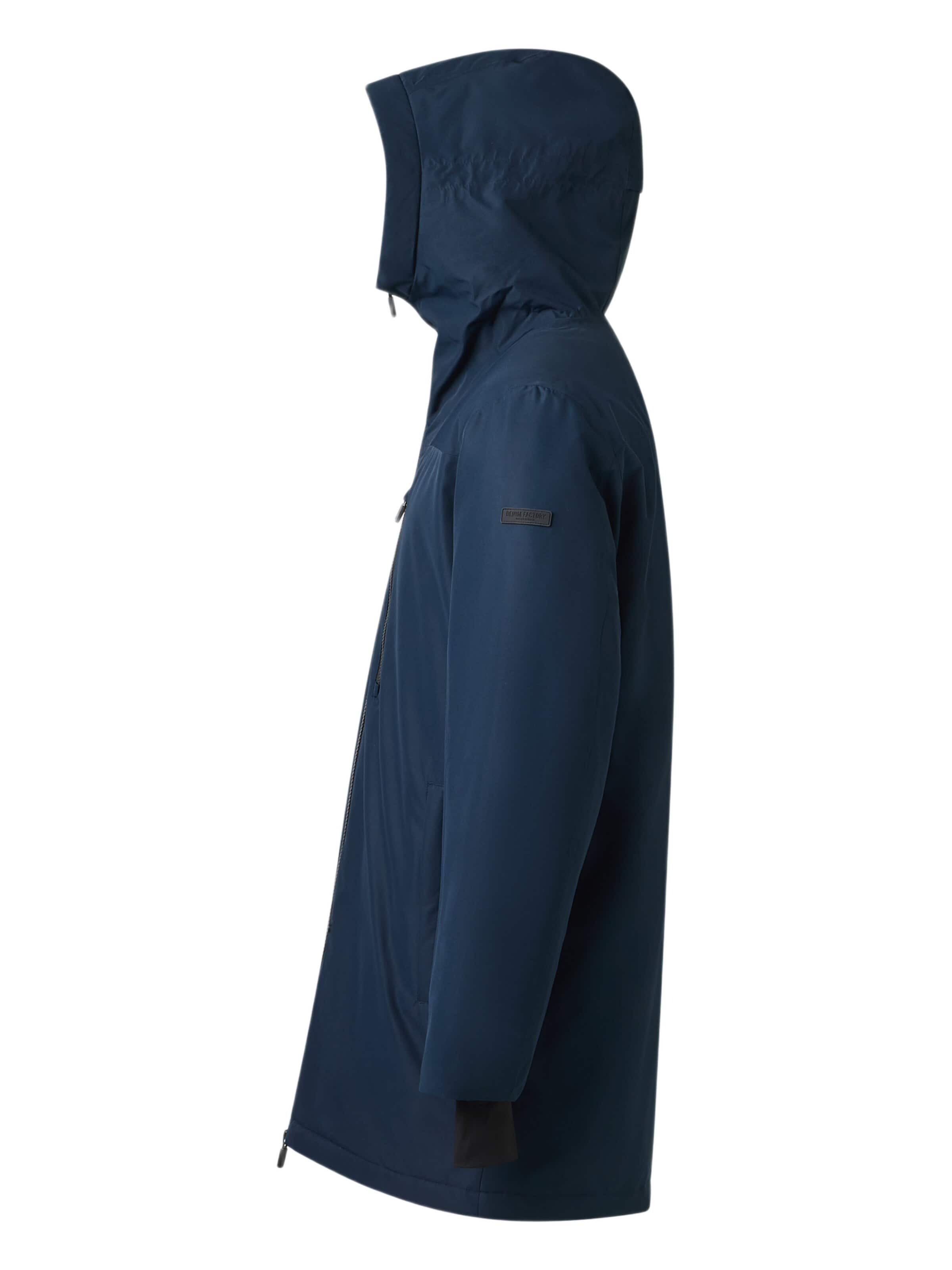 Denim Factory Übergangsparka 'Reykjavik'‌‌‌‌‌‌‌‌ in Blau