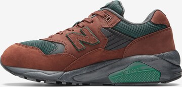 Baskets basses new balance en marron