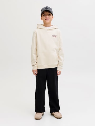 Jack & Jones Junior Sweatshirt 'JORNORREBRO' in Weiß