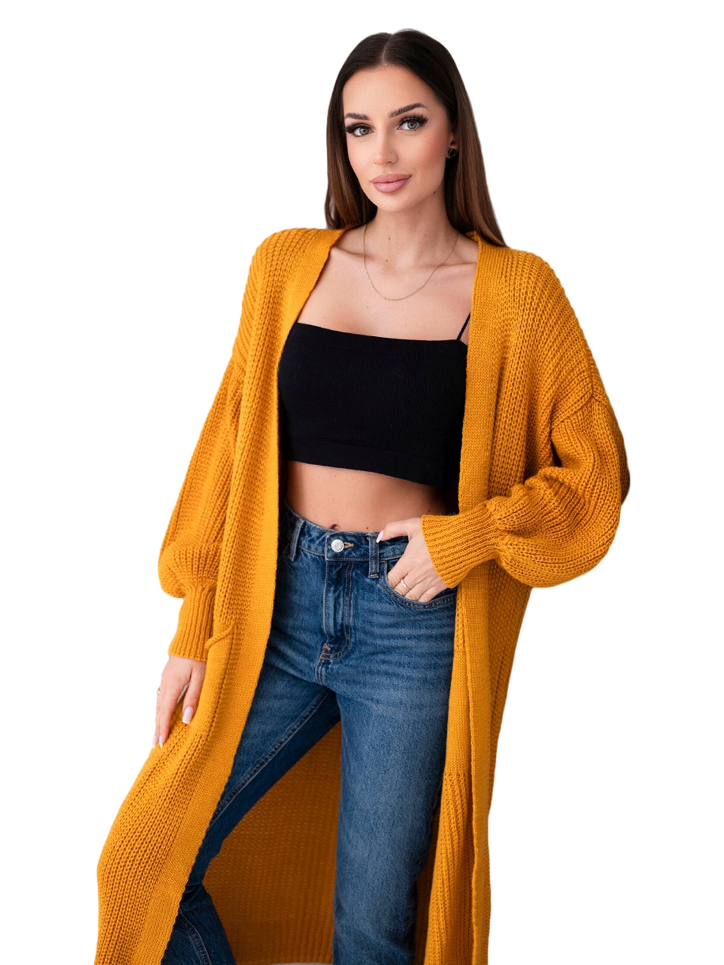 Lumera Kardigan 'Rubis' – žlutá