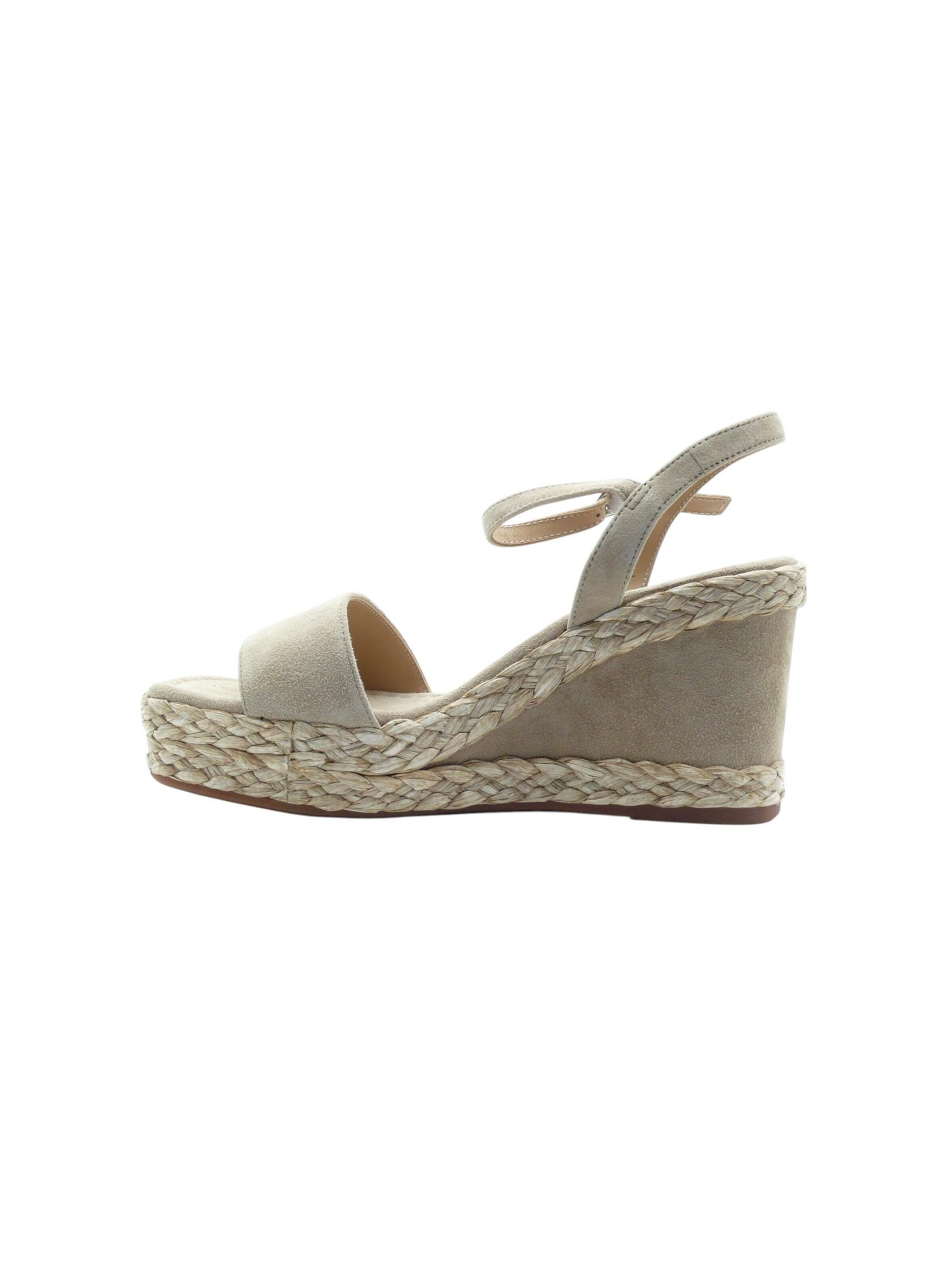 Alma En Pena - Sandalias con hebilla 'V240975' en beige: frente
