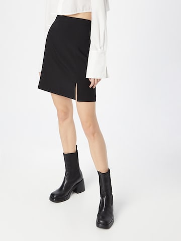 Warehouse Skirt in Black: front